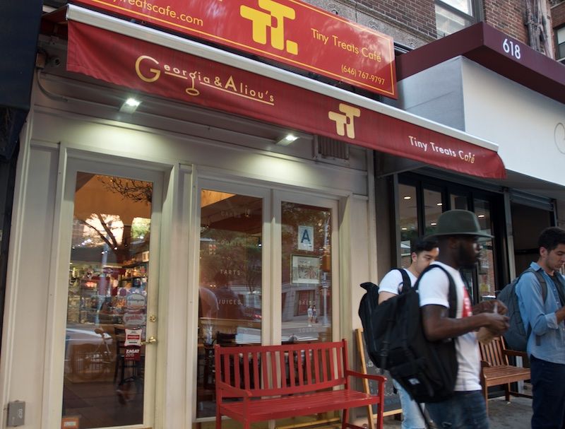 Exceedingly popular, Georgia & Aliou's Tiny Treats has opened on upper Amsterdam.