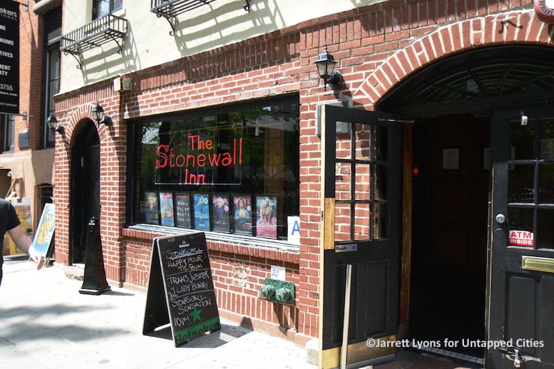 NEW YORK, NEW YORK, MAY 11, 2016. New York City Landmark the Stonewall Inn on a Spring afternoon. 05112016. Photo by Jarrett Lyons/NYCity News Service