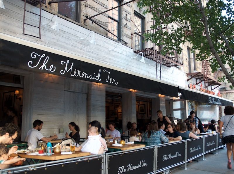 New incarnation of the Mermaid Inn on Amsterdam Ave