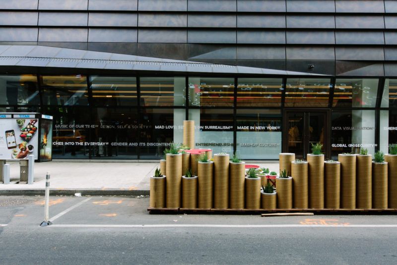 The New School-Street Seats-Manhattan-NYC 1