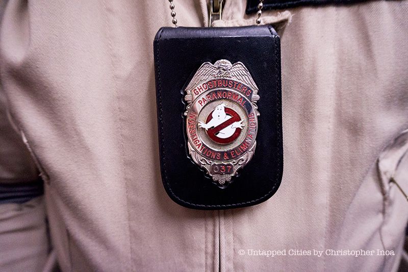 Untapped Cities-BBQ Films-Ghostbusters-Villain-Williamsburg-Badge