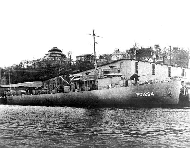 Abandoned and Retired Boats-USS PC 1264-NYC