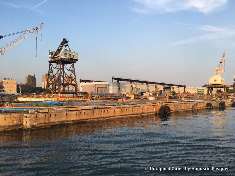 Brooklyn Navy Yard-Dry Docks-World War II-NYC