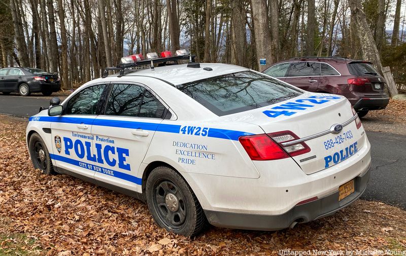 NYC DEP Police Car