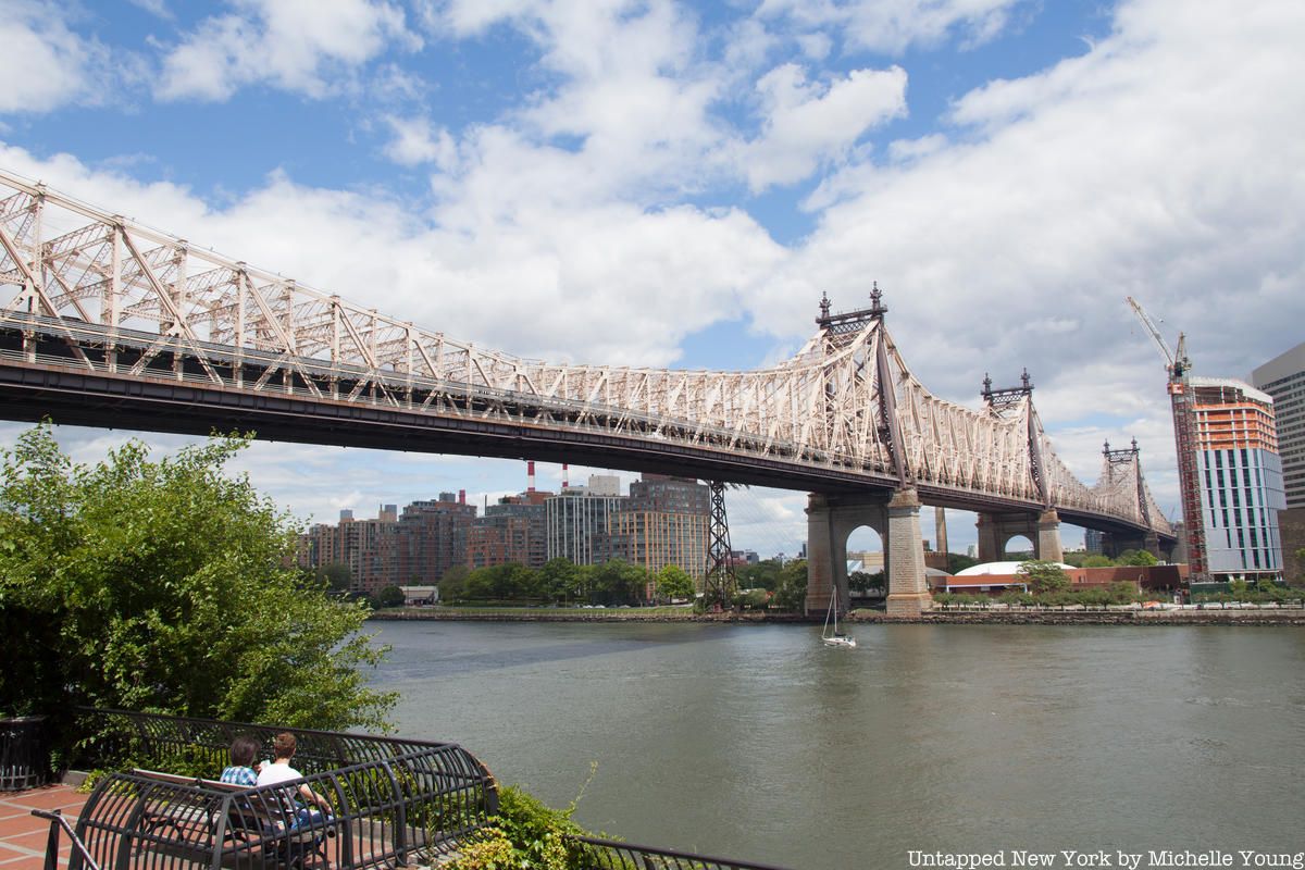 The Queensboro Bridge as seen from Sutton Place