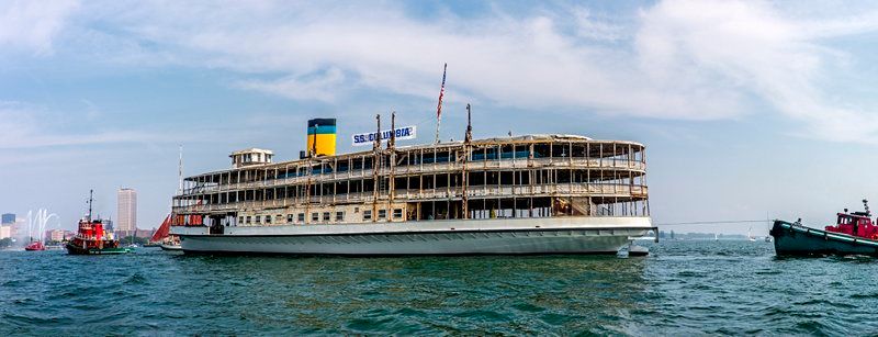 SS Columbia-Steamship-Buffalo-NYC