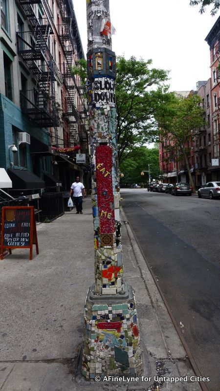 Mosaic Man 111 St Mark's Place