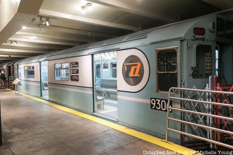 Bluebird subway car for World's Fair