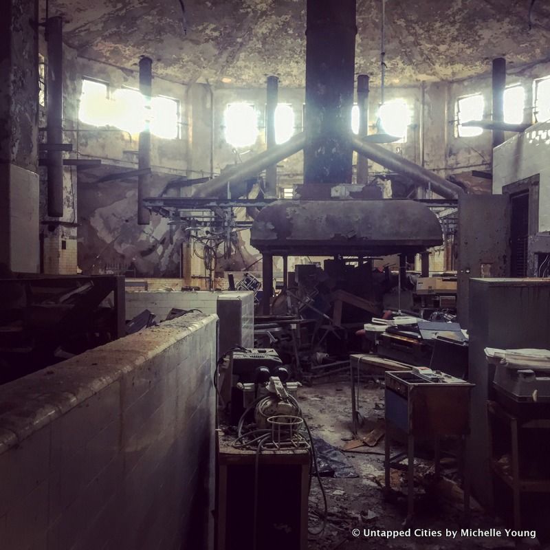 Abandoned kitchen at Sea View