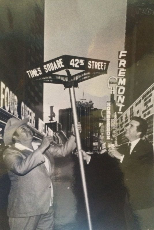 Times Square 42nd Street Vintage NYC Street Sign-Illuminated