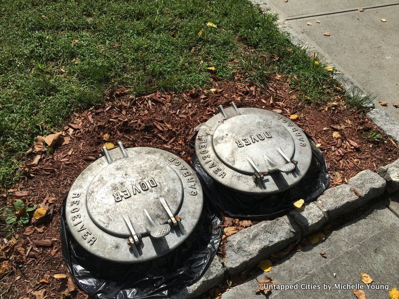 dover-in-ground-garbage-pail-astoria-east-elmhurst-tudor-condos-19th-road-queens-nyc