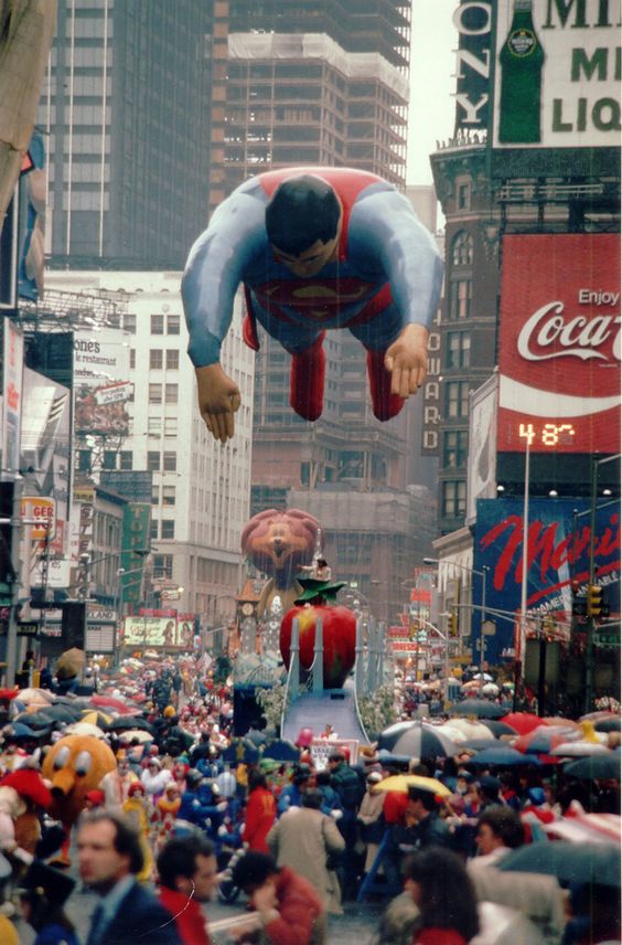 Superman Macy's Thanksgiving Day parade balloon