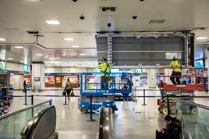 Penn Station Departure Board-Removal-Demolition-2017-NYC-009