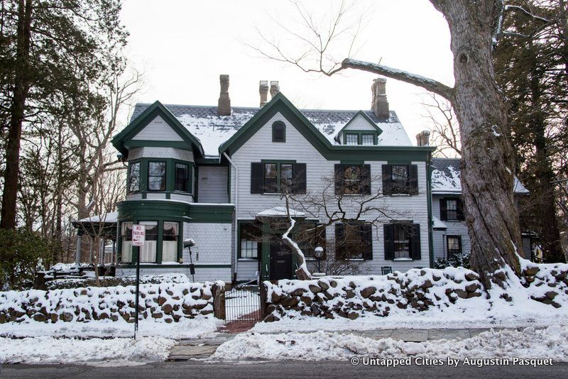 Albert Einstein House-Mercer Street-Princeton-Side Part of house-1932 to 1935