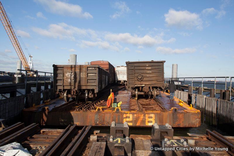 Floating Freight Barge Train Rail Line-New York New Jersey Rail-65th Street Rail Yard-Greenville-New Jersey-Port Authority NY NJ-Brooklyn-NYC_21