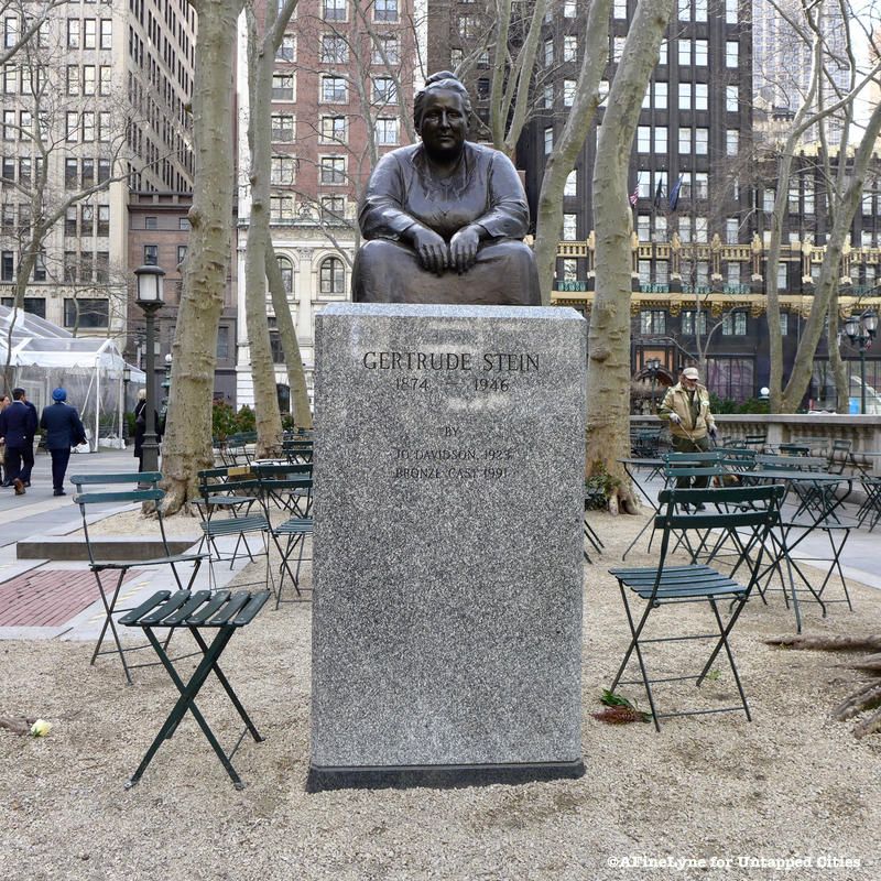 Gertrude Stein statue