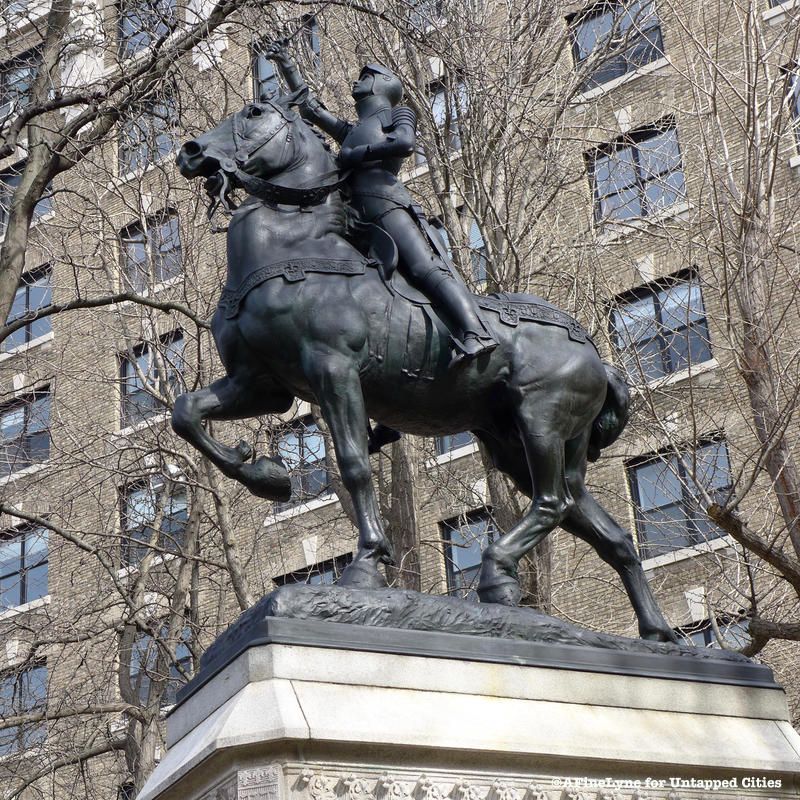 Joan of Arc equestrian statue