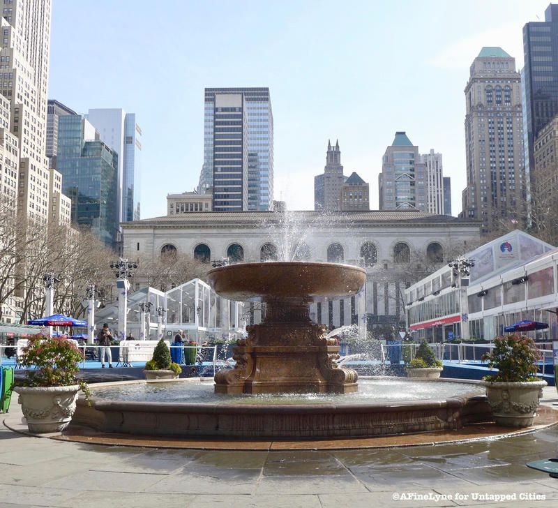 Josephine Shaw Lowell Fountain Bryant Park