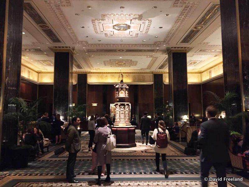 Lobby of the Waldorf Astoria