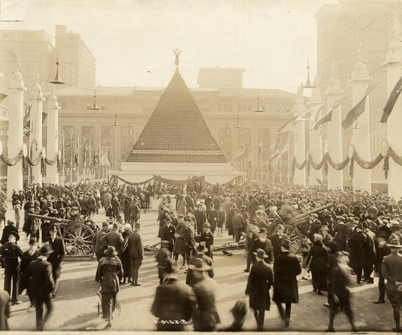 WWI German Helmets-Pyramid-Park Avenue-Grand Central Terminal-Vicotry Way-NYC