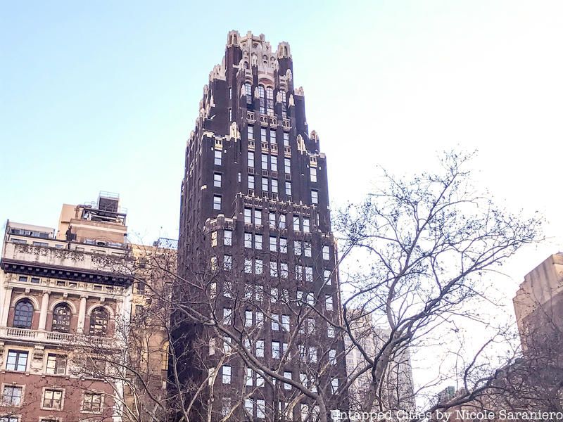 The American Radiator Building, now the Bryant Park Hotel.