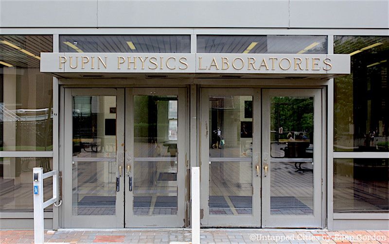 Pupin Physics Laboratories where Manhattan Project research occurred. 