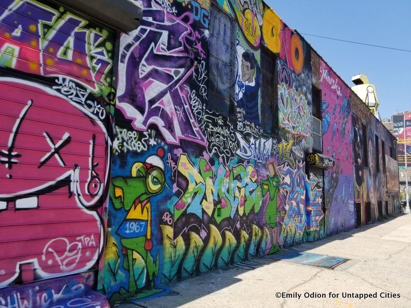 Street art from the Bushwick Collective Block Party.