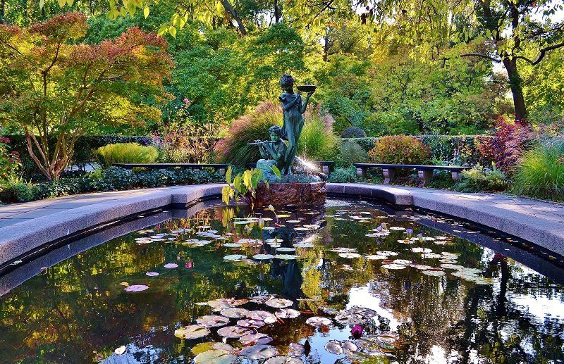 Conservatory Garden Statue