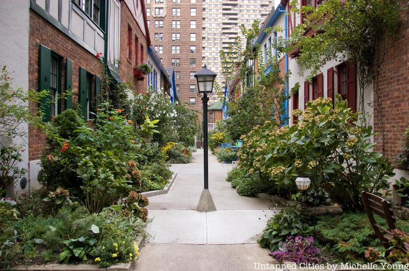 Pomander Walk on the Upper West Side