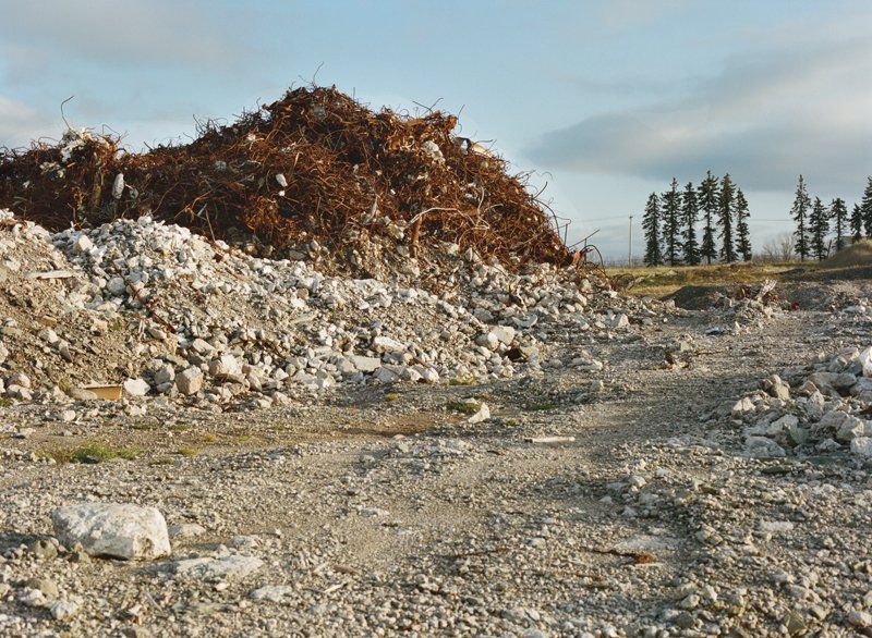 Concord Resort Hotel rubble in the Borscht Belt