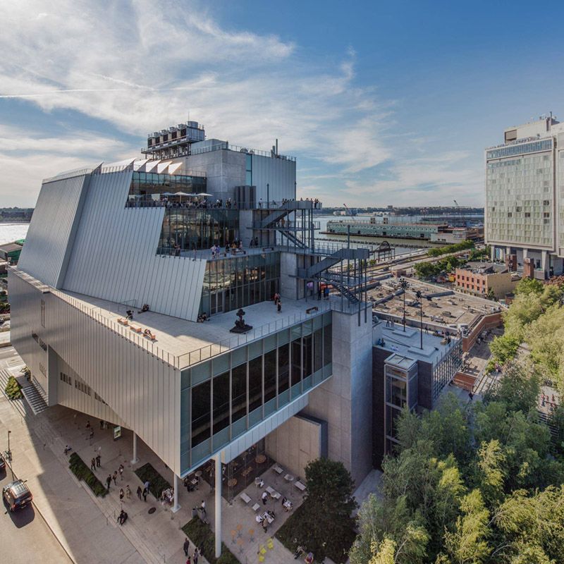 The Whitney Museum in the Meatpacking District