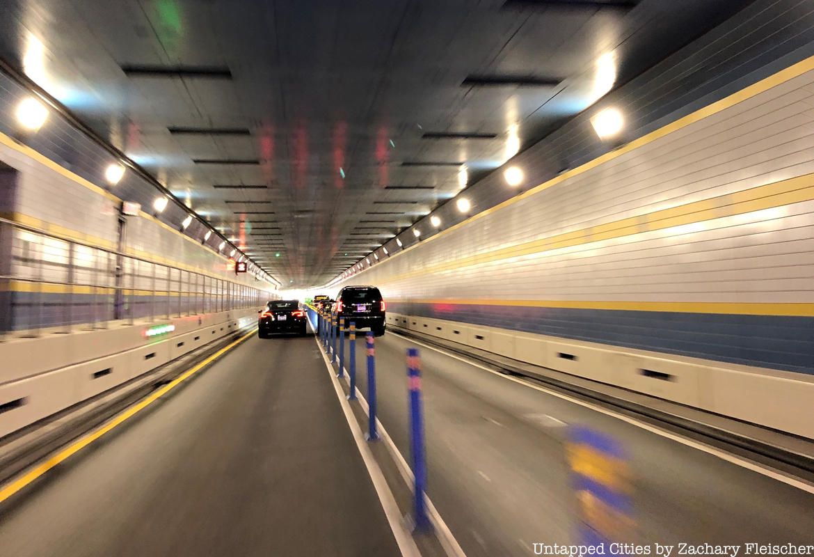 Inside the Queens Midtown Tunnel 