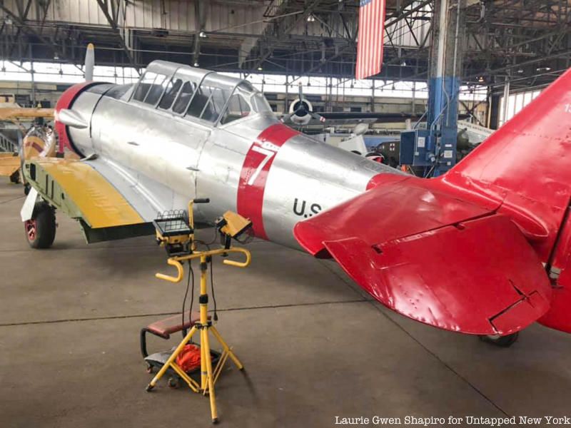 Floyd Bennett Field historic plane