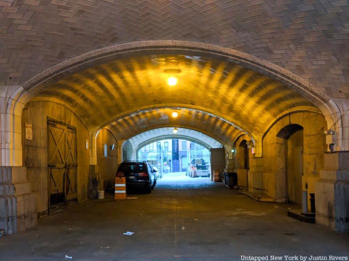 Guastavino tiling underneath the Queensboro Bridge