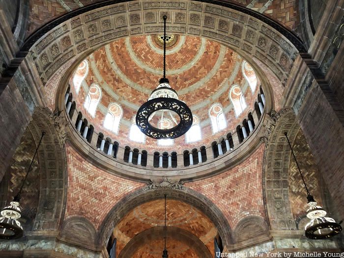 Guastavino tile in St. Paul Church dome