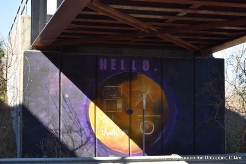 Golden Record Mural in NJ