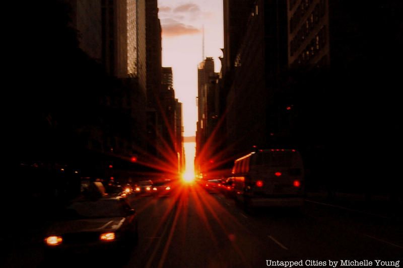 Manhattanhenge from 42nd Street