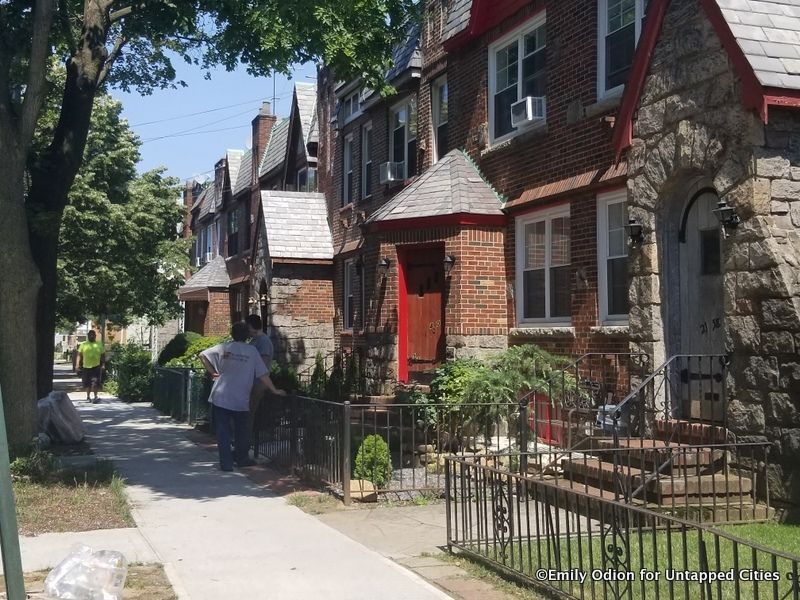 Tonsor Street in Ridgewood, one of the neighborhood's residential areas.