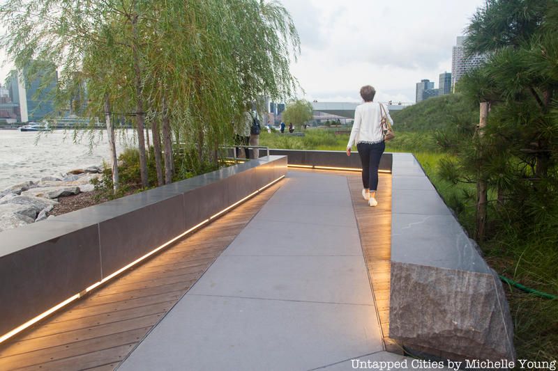 Walkway at Hunters Point South Park