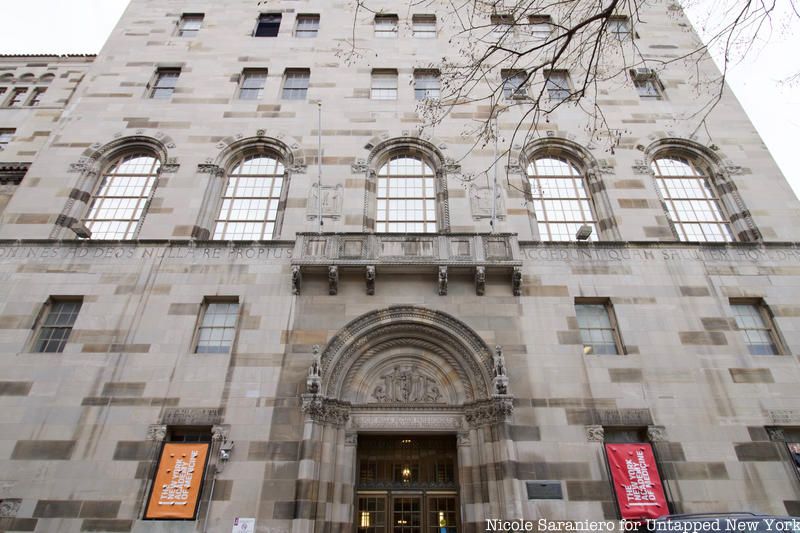 Exterior of the New York Academy of Medicine