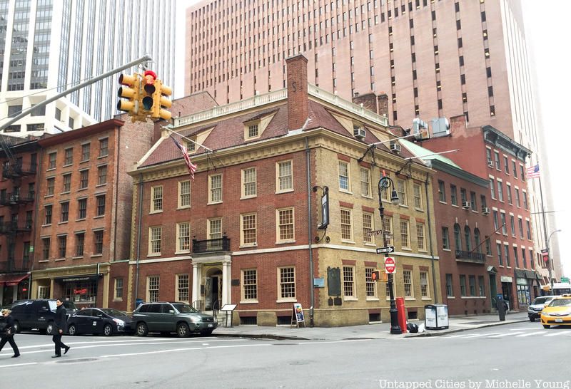 Fraunces Tavern on Pearl Street in Manhattan