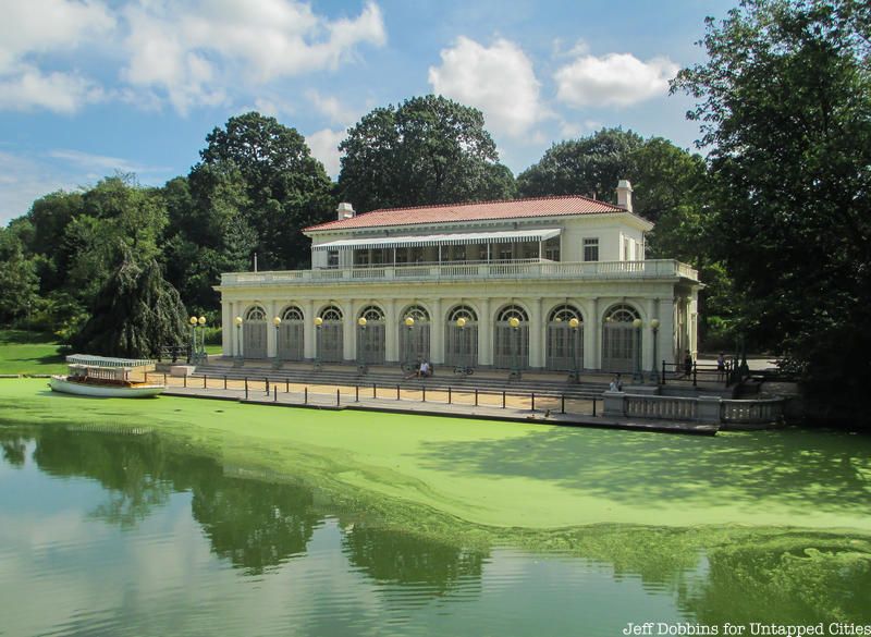 Prospect Park boathouse