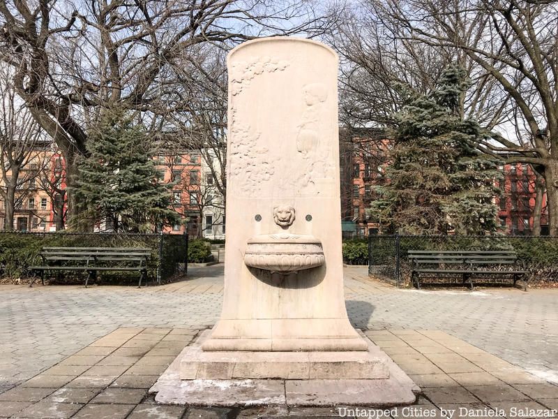 Slocum steamboat accident memorial fountain