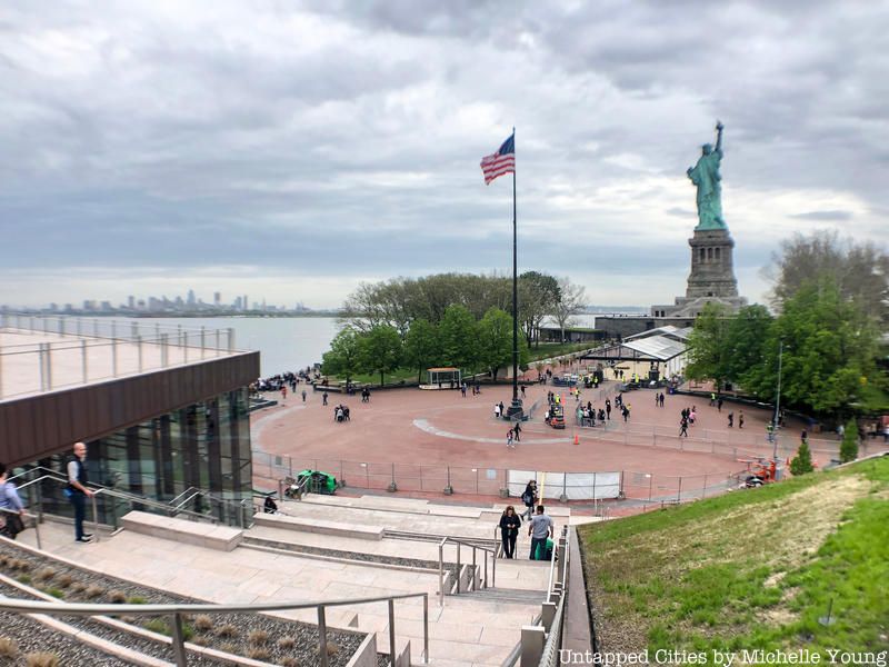 View from Statue of Liberty Museum