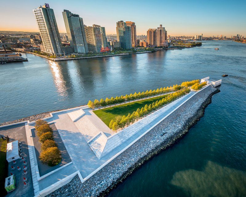 Four Freedoms Park by Louis Kahn