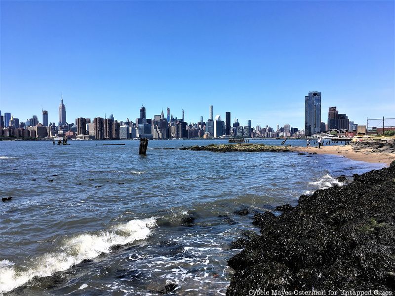 Hurricane Point Hidden beach in NYC