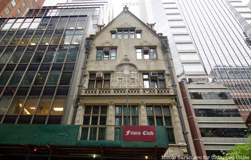 Exterior of the Friars Club