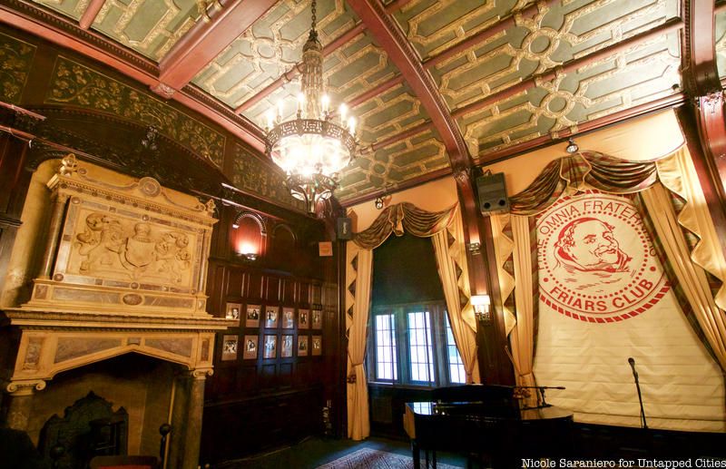 Inside the Friars Club