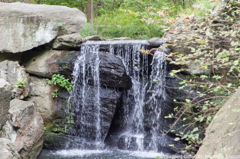 Central Park waterfall 