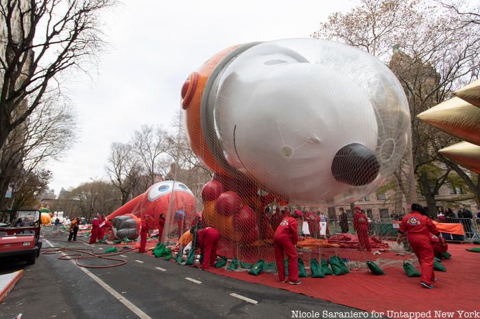 The new astronaut Snoopy Macy's Thanksgiving Day parade balloon